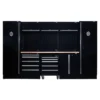 Draper 04398 BUNKER Modular Storage Combo With Hardwood Worktop (16 Piece)