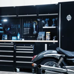 Draper 04398 BUNKER Modular Storage Combo With Hardwood Worktop (16 Piece) -Home Tools And Supplies Store 04398 2