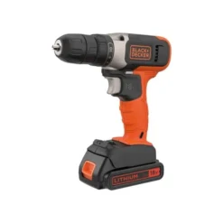 Black & Decker 18V Lithium-ion Drill Driver With A 1.5Ah Battery & 400mA Charger