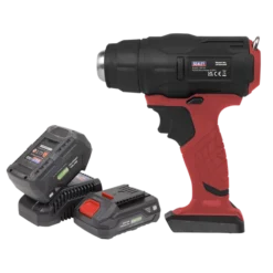 Sealey CP20VHGKIT2 Cordless Hot Air Gun Kit 20V - 2 Batteries