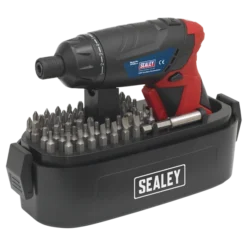 Sealey CP36S Cordless Screwdriver Set 53pc 3.6V Lithium-ion