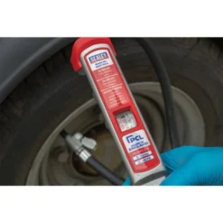 Sealey SA37/94 Professional Tyre Inflator With 2.5m Hose & Clip-On Connector -Home Tools And Supplies Store 3 195