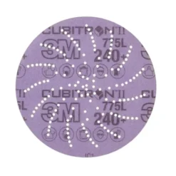 3M Cubitron II Hookit Clean Sanding Film Disc 775L, 127 Mm, Clean Sand, 240+ (Pack Of 50)
