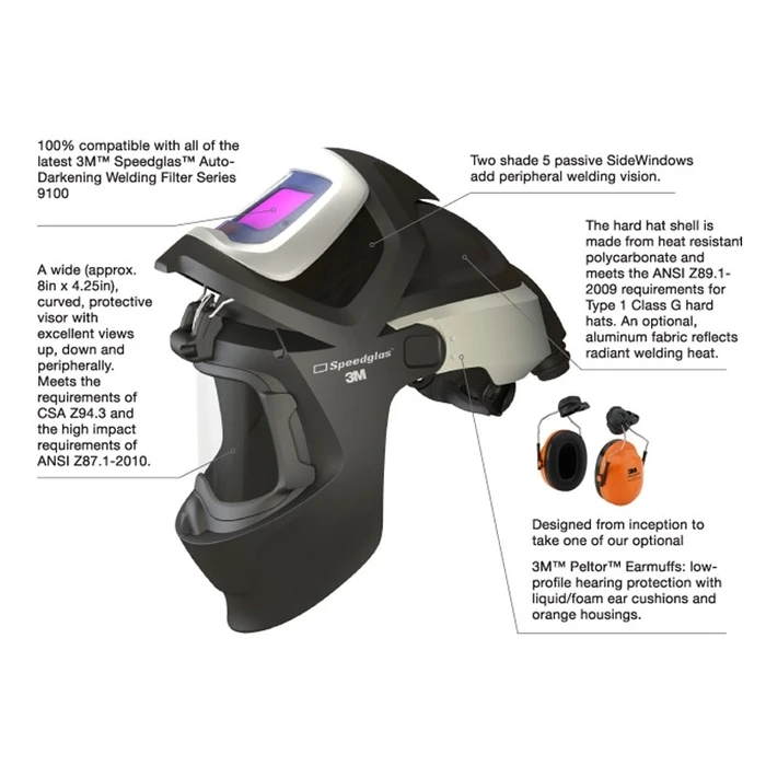 3M Speedglas 9100X MP Adflo Welding Helmet 3 3M Speedglas 9100X MP Adflo Welding Helmet - Image 3