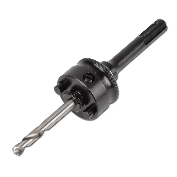 Starrett A2-1 SDS Plus Shank Hole Saw Drive Arbor With HSS Pilot Drill 1 Starrett A2-1 SDS Plus Shank Hole Saw Drive Arbor With HSS Pilot Drill