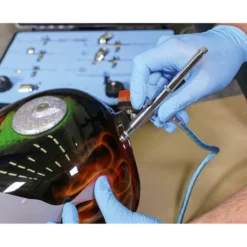 Sealey AB936 Mini Air Brush Kit 10pc Gravity/Suction Feed -Home Tools And Supplies Store ab936 act in use close up