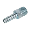 Sealey AC08 Screwed Tailpiece Male 1/4"BSPT - 1/4" Hose Pack Of 5