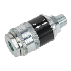 Sealey AC56 Safety Coupling Body Male 1/4"BSPT