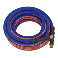 Sealey AH10R Air Hose 10m X Ø8mm With 1/4"BSP Unions Extra-Heavy-Duty