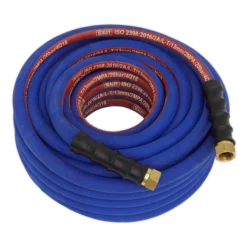 Sealey AH20R/12 Air Hose 20m X Ø13mm With 1/2"BSP Unions Extra-Heavy-Duty