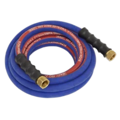 Sealey AH5R/12 Air Hose 5m X Ø13mm With 1/2"BSP Unions Extra-Heavy-Duty