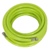 Sealey AHFC10 Air Hose High-Visibility 10m X Ø8mm With 1/4"BSP Unions