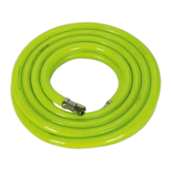 Sealey AHFC538 Air Hose High-Visibility 5m X Ø10mm With 1/4"BSP Unions
