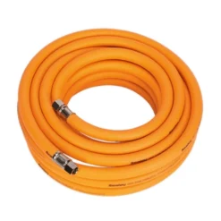 Sealey AHHC1038 Air Hose 10m X Ø10mm Hybrid High-Visibility With 1/4"BSP Unions