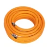 Sealey AHHC1538 Air Hose 15m X Ø10mm Hybrid High-Visibility With 1/4"BSP Unions