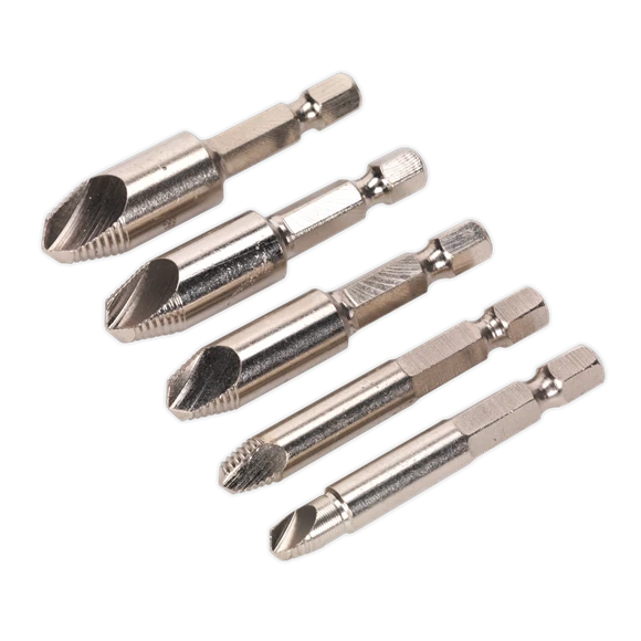 Sealey AK7228 HSS Screw Extractor Set 5pc 3 Sealey AK7228 HSS Screw Extractor Set 5pc - Image 3