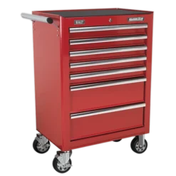 Sealey AP26479T Rollcab 7 Drawer With Ball Bearing Slides - Red