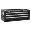 Sealey AP33339B Mid-Box 3 Drawer With Ball Bearing Slides - Black