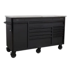 Sealey AP6310BE Mobile Tool Cabinet 1600mm With Power Tool Charging Drawer