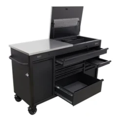 Sealey AP6310BE Mobile Tool Cabinet 1600mm With Power Tool Charging Drawer -Home Tools And Supplies Store ap6310be 05
