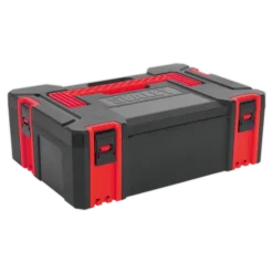 Sealey AP8150 ABS Stackable Click Together Toolbox - Medium -Home Tools And Supplies Store ap8150