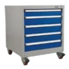 Sealey API5657A Mobile Industrial Cabinet 5 Drawer