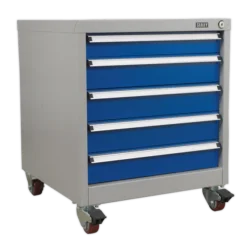 Sealey API5657A Mobile Industrial Cabinet 5 Drawer