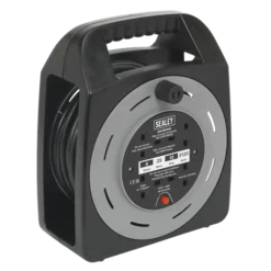 Sealey BCR25CB Cable Reel Box Type 25m 4 X 230V 1.25mm² Thermal Trip