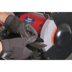 Sealey BG200WVS Bench Grinder Ø200mm Variable Speed -Home Tools And Supplies Store bg200wvs act close up dfc0813176