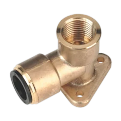 Sealey CAS15BWE Wingback Elbow 15mm X 1/2"BSP Brass (John Guest Speedfit® - PM15WB)