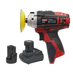 Sealey CP1205KIT Cordless Polisher Kit Ø71mm 12V - 2 Batteries