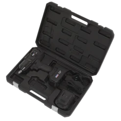 Sealey CP1812 Cordless Impact Wrench 18V 4Ah Lithium-ion 1/2"Sq Drive -Home Tools And Supplies Store cp1812 in case pic2 dfc0997611