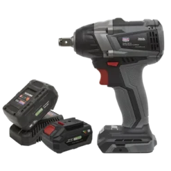 Sealey CP20VIWXKIT Brushless Impact Wrench Kit 1/2"Sq Drive 20V 300Nm - 2 Batteries