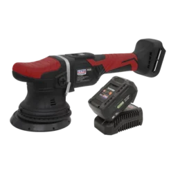 Sealey CP20VOPKIT Cordless Orbital Polisher Kit 20V Ø125mm
