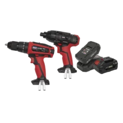 Sealey CP20VDDKIT Hammer Drill/Driver Kit Ø13mm 20V - 2 Batteries