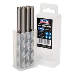 Sealey DB090FG HSS Fully Ground Drill Bit Ø9mm Pack Of 10 -Home Tools And Supplies Store db090fg pack quantity