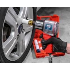 Sealey GSA02 Air Impact Wrench 1/2"Sq Drive - Twin Hammer -Home Tools And Supplies Store gsa02 act in use with sx030.v2