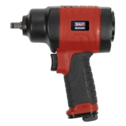 Sealey GSA6000 Composite Air Impact Wrench 3/8"Sq Drive - Twin Hammer 5 Sealey GSA6000 Composite Air Impact Wrench 3/8"Sq Drive - Twin Hammer -Home Tools And Supplies Store gsa6000.v2 straight dfc27930