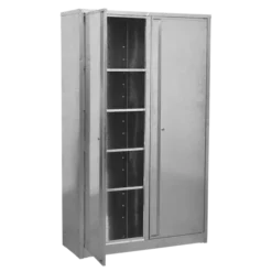 Sealey GSC110385 Galvanized Steel Floor Cabinet 4-Shelf Extra-Wide -Home Tools And Supplies Store gsc110385.v3 left door open dfc0905598 1