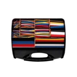 Sealey HST590MC Heat Shrink Tubing Assortment 590pc Mixed Colours 50, 100, 150 & 200mm