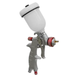 Sealey HVLP04 HVLP Gravity Feed Touch-Up Spray Gun 1mm Set-Up