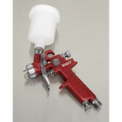 Sealey HVLP731 HVLP Gravity Feed Touch-Up Spray Gun 0.8mm Set-Up -Home Tools And Supplies Store hvlp731 act 1 dfc1009272