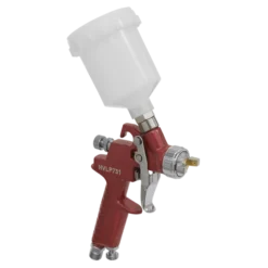 Sealey HVLP731 HVLP Gravity Feed Touch-Up Spray Gun 0.8mm Set-Up