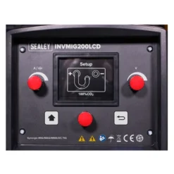 Sealey Inverter Welder MIG, TIG & MMA 200Amp With LCD Screen -Home Tools And Supplies Store invmig200lcd screen shot setup dfc0284040