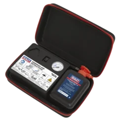 Sealey MAC10S Tyre Inflator 12V & Emergency Puncture Sealant Kit