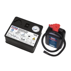 Sealey MAC10S Tyre Inflator 12V & Emergency Puncture Sealant Kit -Home Tools And Supplies Store mac10s pic2 dfc1036402