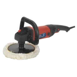Sealey MS875PS Sander/Polisher Ø180mm Variable Speed 1200W/230V -Home Tools And Supplies Store ms875ps with polishing bonnet dfc0211820