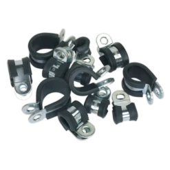 Sealey PCJASS P-Clip Rubber Lined Assortment 60pc