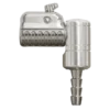Sealey PCL6AT 90° Angled Swivel Tyre Inflator Clip-On Connector 6mm Bore