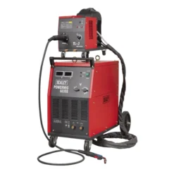Sealey POWERMIG6035S Professional MIG Welder 350A 415V 3ph With Binzel Euro Torch & Portable Wire Drive
